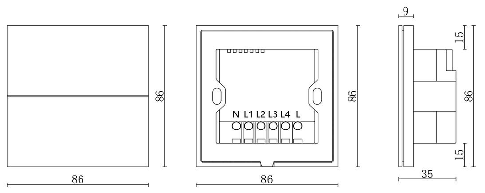 Taitong K7Pro Series Custom Scene Panel