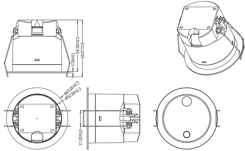 Taitong Presence Microwave Sensor