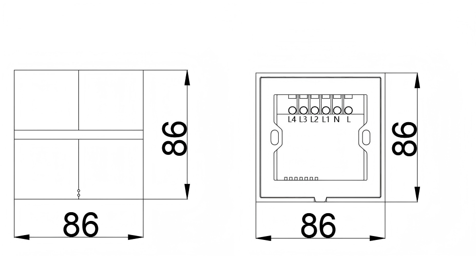 Taitong Xingri Series Smart Scene Panel